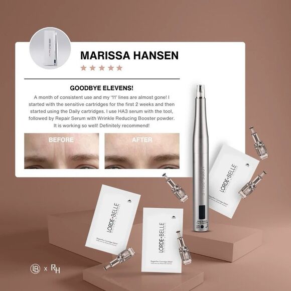 Lorde + Belle Viral RegenPen PEN ONLY Botox Alternative MSRP $299 No Cartridge - Picture 5 of 11